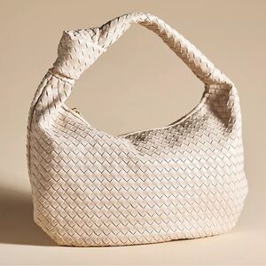 The Brigette Satchel - Melie Bianco in Ivory